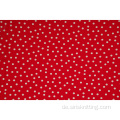 100% Rayon Stoff Bedruckter Polka Dot Viskose Stoff